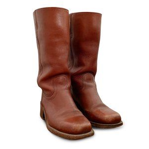 Vintage Frye Cognac Leather Boots